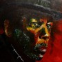 John Lee Hoocker Portrait Acryl