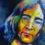 John Lennon Portrait  Acryl