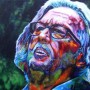 Eric Clapton Portrait Acryl