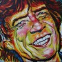 Mick Jagger Portrait Acryl