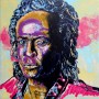 Miles Davis Portrait  Acryl